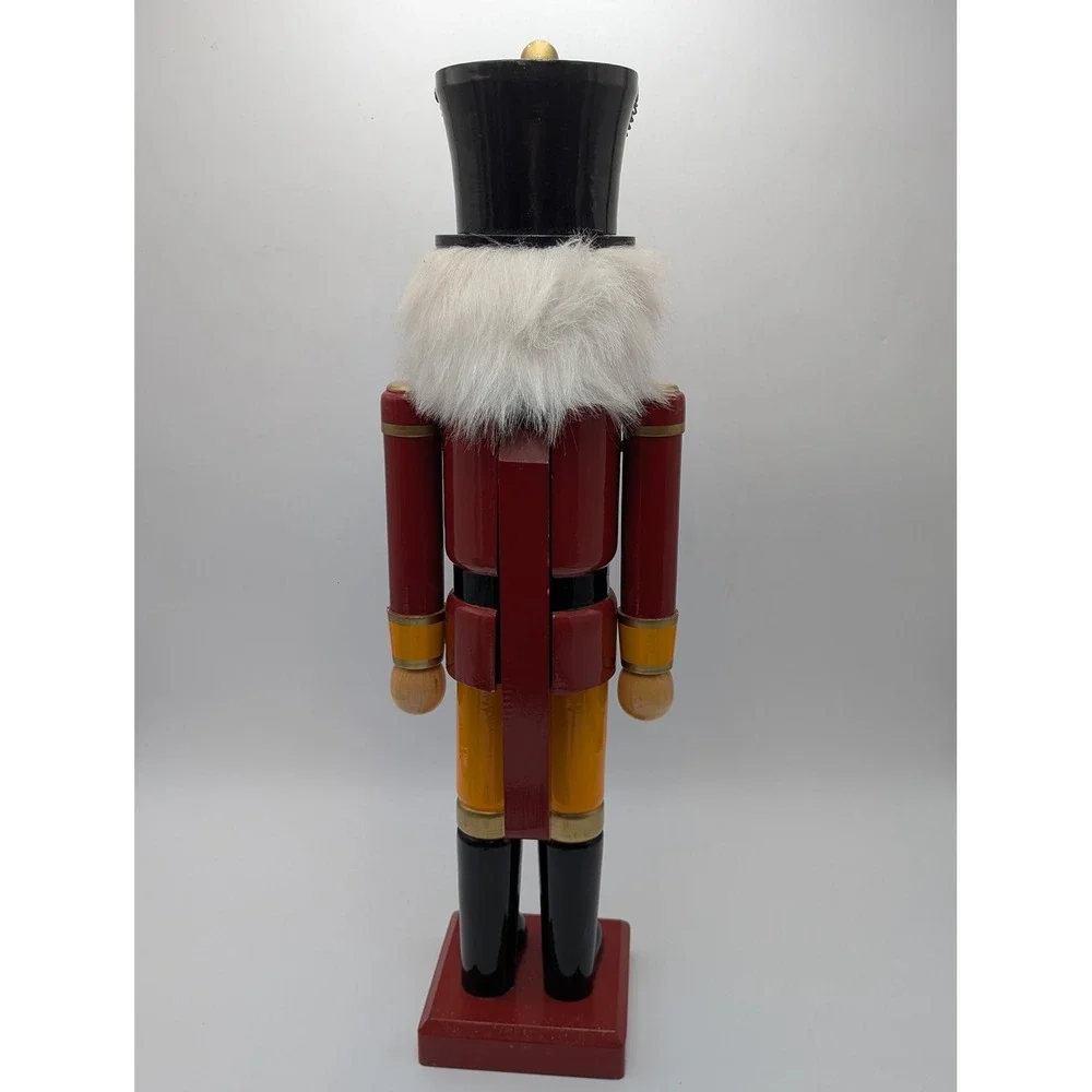 Nutcracker 24in Red Soldier Traditional Wood Christmas Decor Christmas Wood VTG